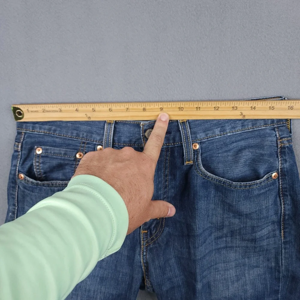 Levi's 527 Slim Bootcut Jeans Mens 30x30 Blue Denim Medium Wash